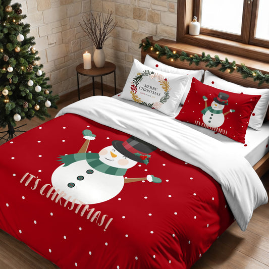 Housse de couette à clics 100% coton Laponia 20