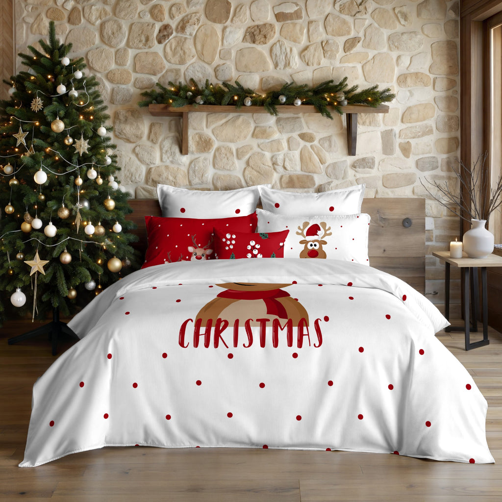 Housse de couette à clics 100% coton Laponia 21