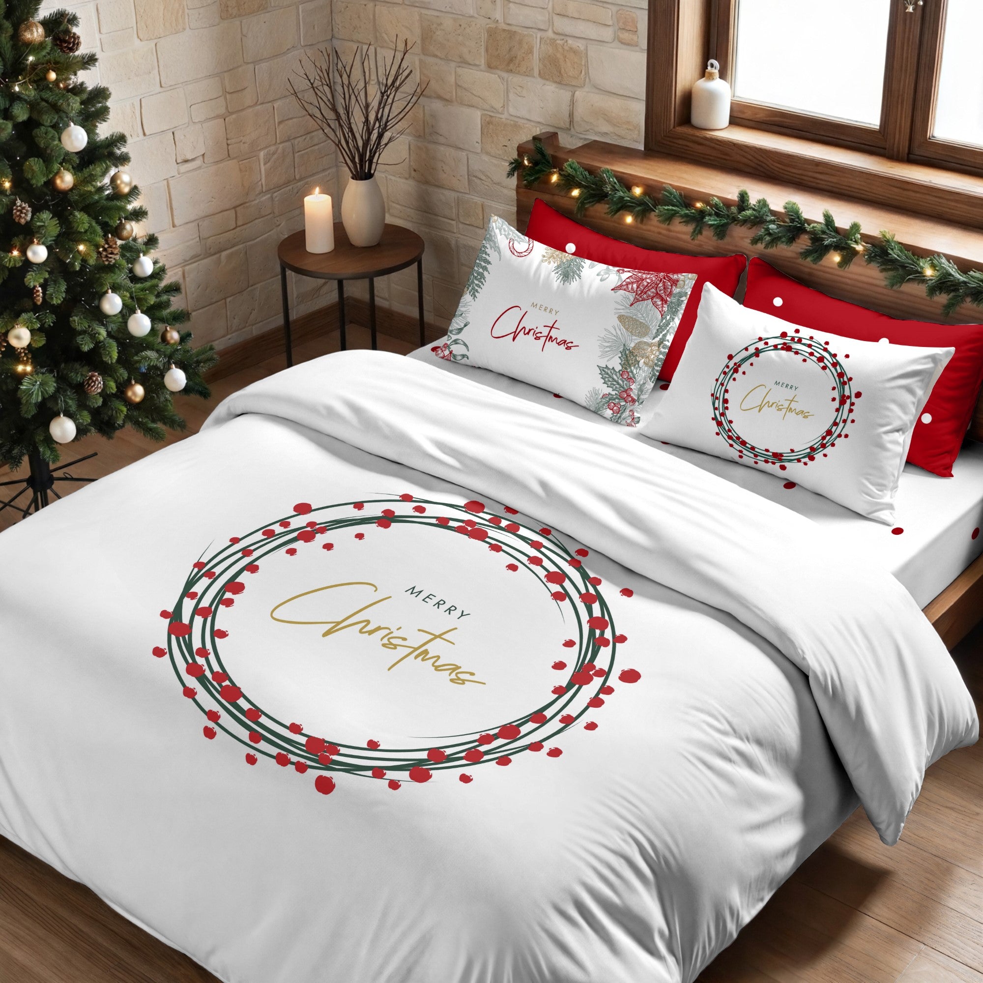 Housse de couette à clics 100% coton Laponia 23