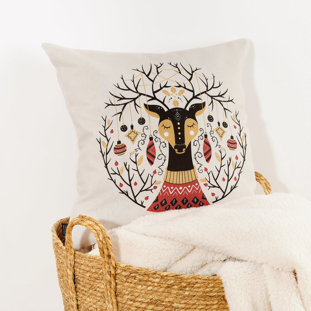 100% cotton cushion cover Lapland 25 50x50 cm