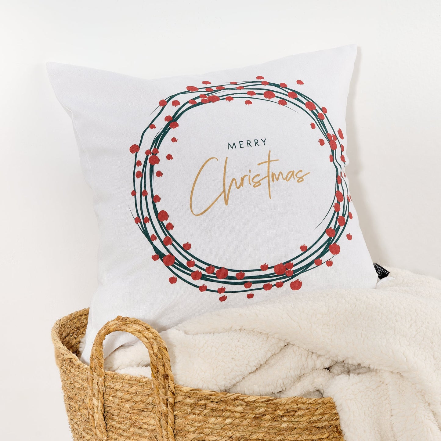 Housse de coussin Laponia 40 50x50 cm 100% coton