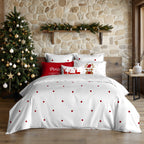 Housse de couette à clics 100% coton Laponia 47