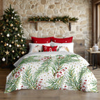 Housse de couette à clics 100% coton Laponia 4