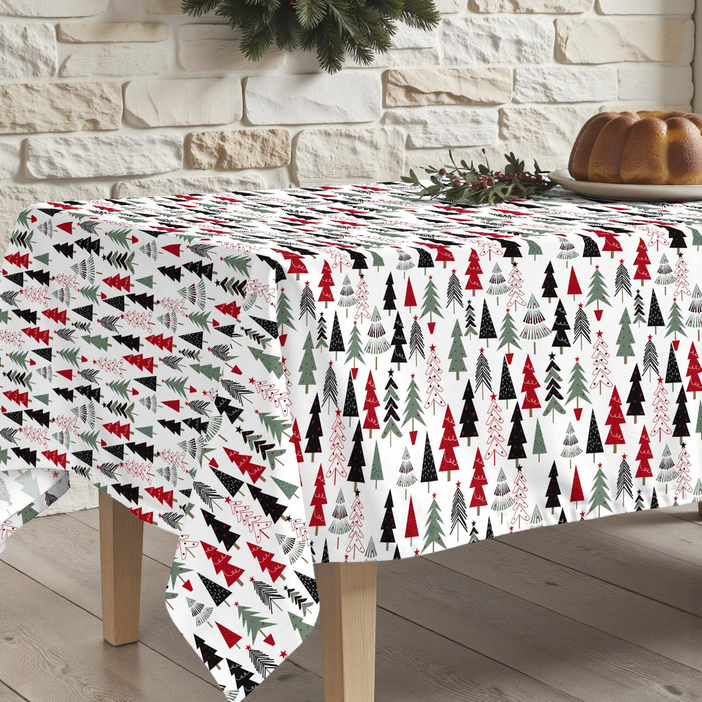 Nappe antitache Noël Laponie 50-100