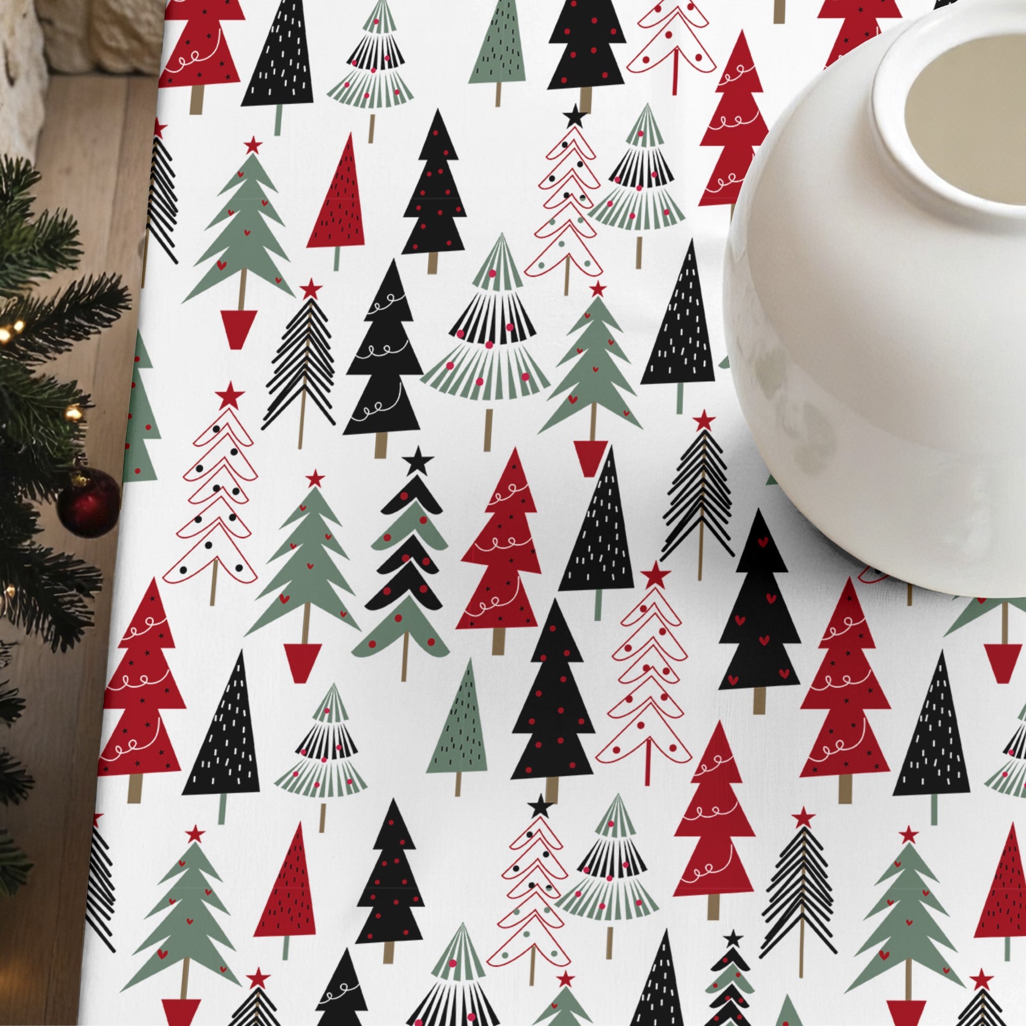 Christmas Lapland stain-resistant tablecloth 50-100