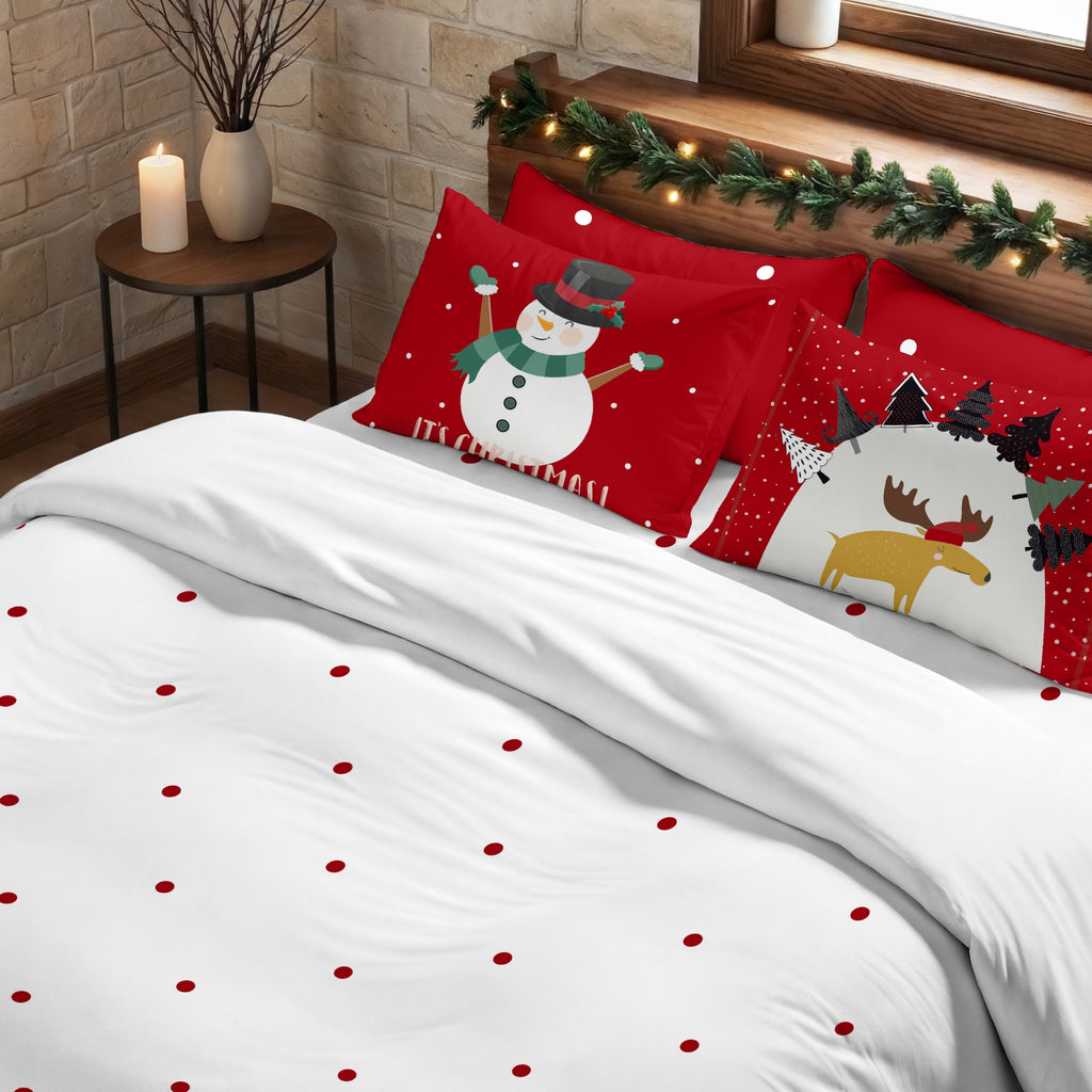 Housse de couette à clics 100% coton Laponia 51