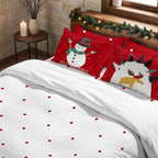 Housse de couette à clics 100% coton Laponia 51