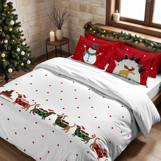 Housse de couette à clics 100% coton Laponia 51