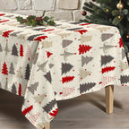 Mantel antimanchas Christmas Laponia 52-100