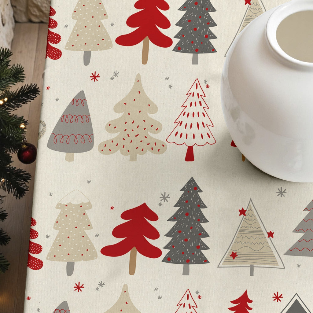 Mantel antimanchas Christmas Laponia 52-100