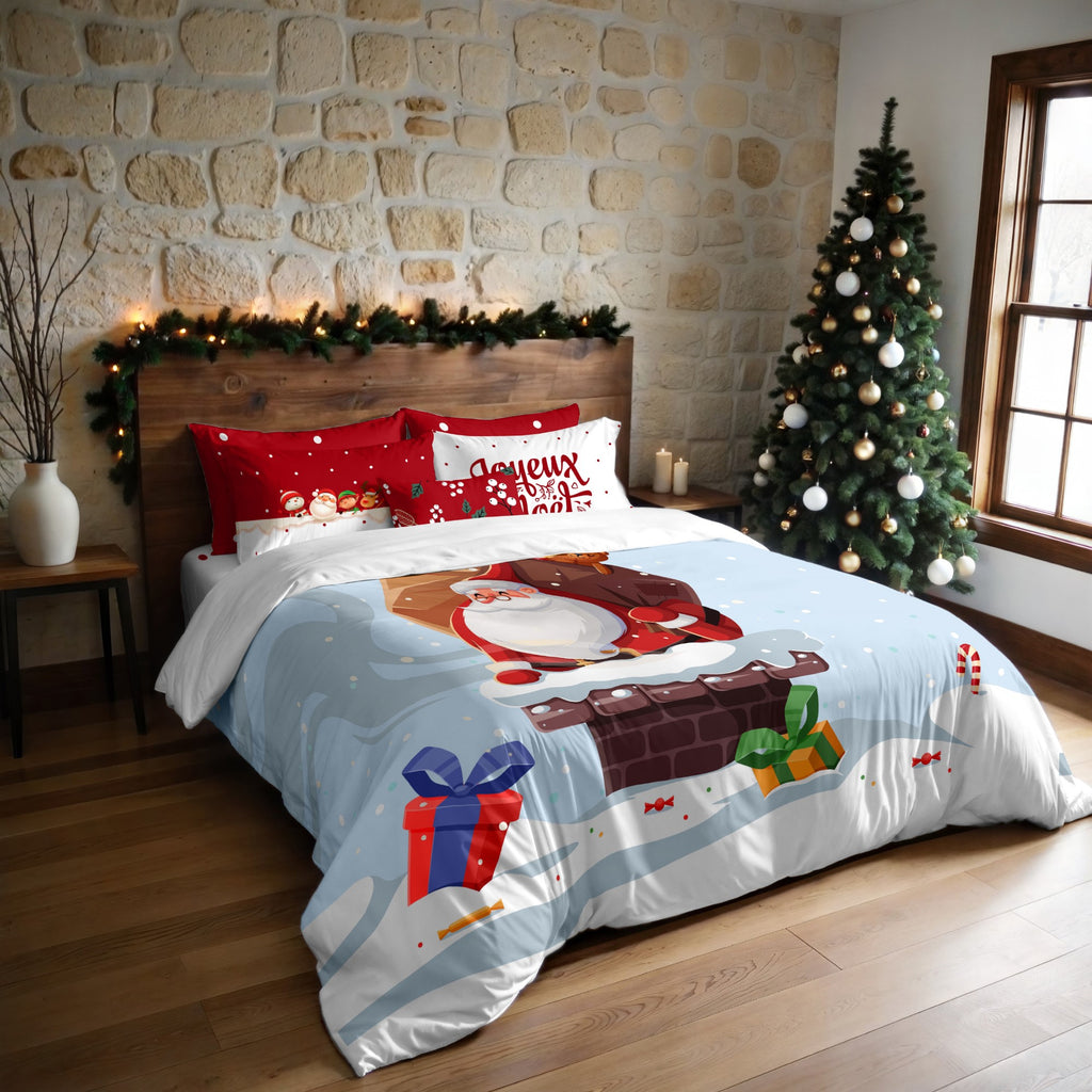 Housse de couette à clics 100% coton Laponia 53