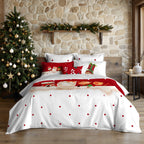 Housse de couette à clics 100% coton Laponia 54