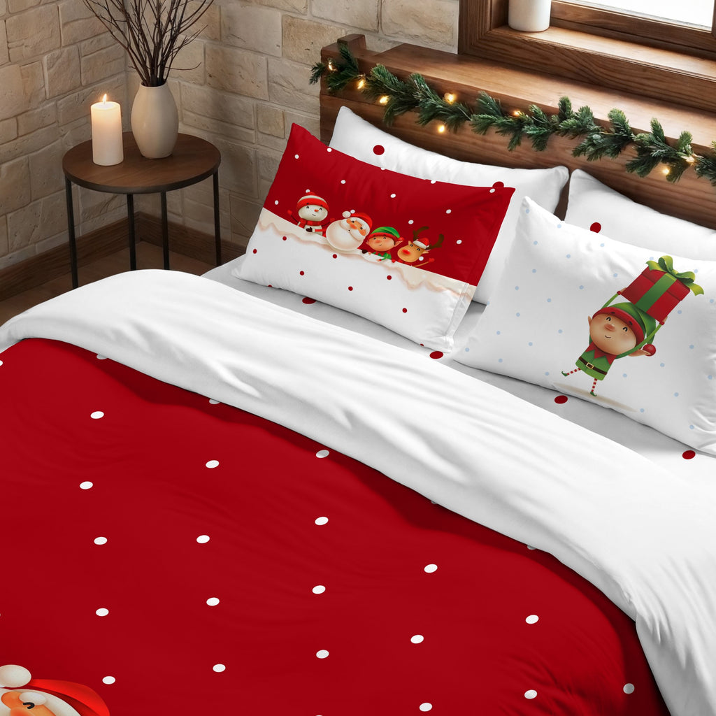 Housse de couette à clics 100% coton Laponia 54