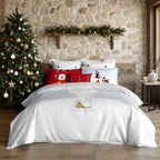 Housse de couette à clics 100% coton Laponia 55