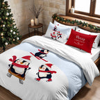 Housse de couette à clics 100% coton Laponia 56