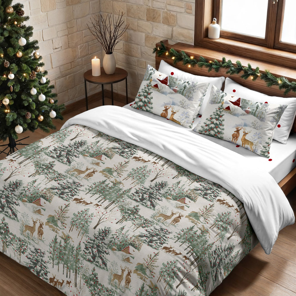 Housse de couette à clics 100% coton Laponia 57