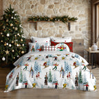 Housse de couette à clics 100% coton Laponia 58