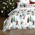 Housse de couette à clics 100% coton Laponia 58