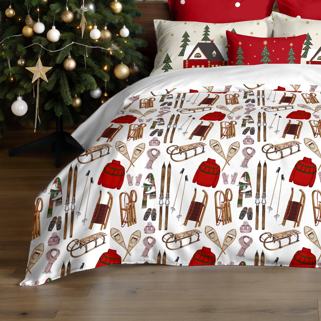 Housse de couette à clics 100% coton Laponia 59