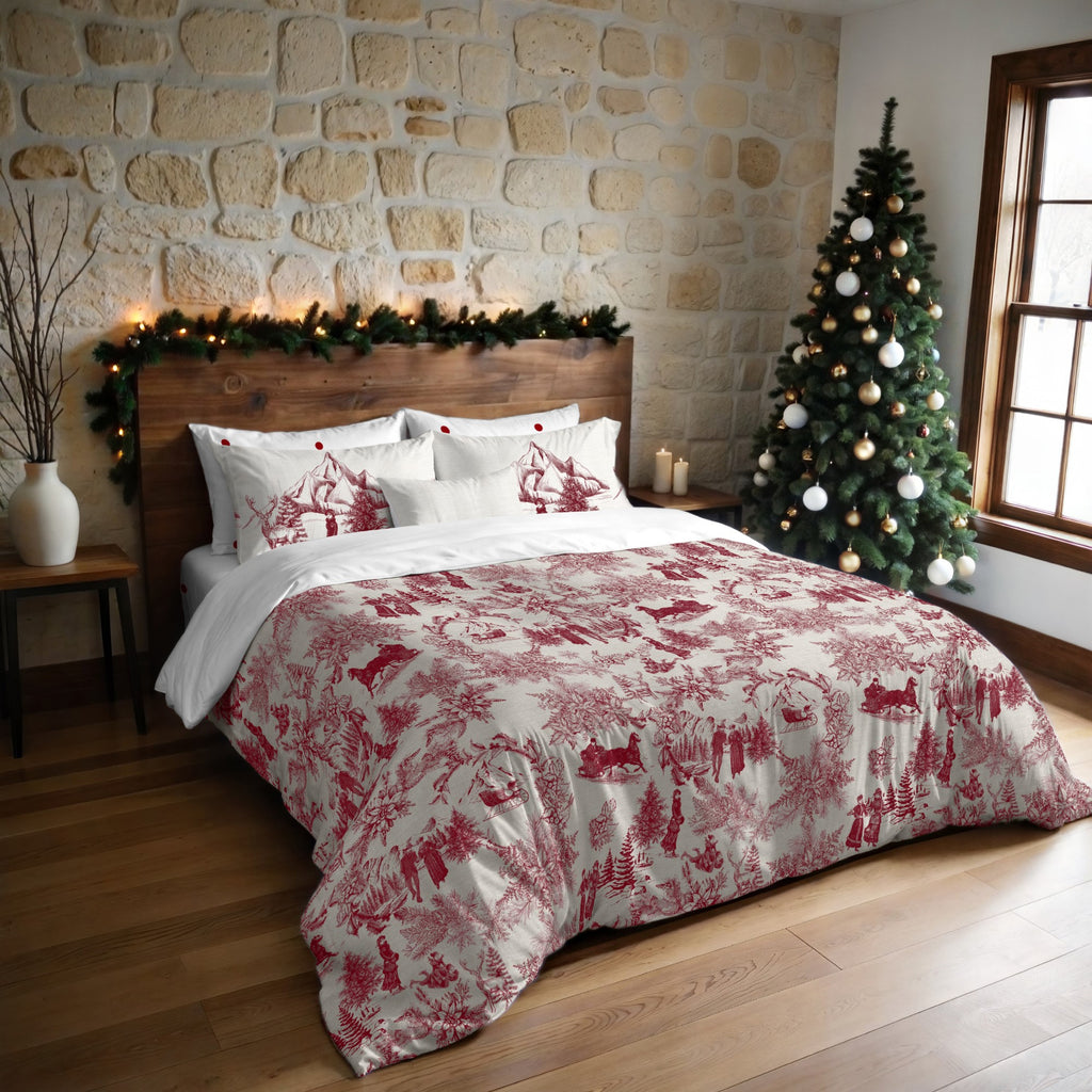 Housse de couette à clics 100% coton Laponia 60