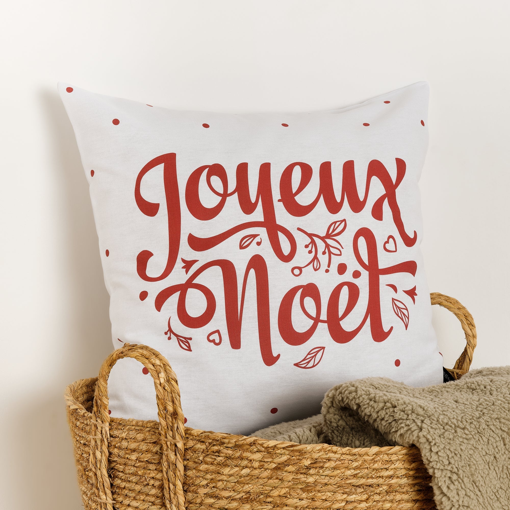 100% cotton cushion cover Lapland 63 50x50 cm