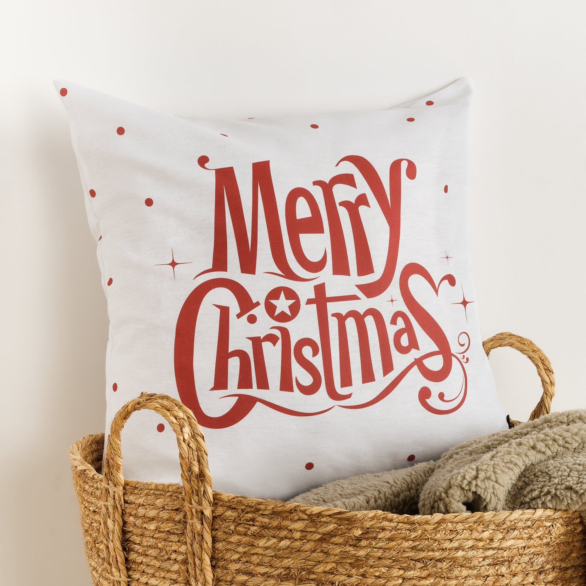 100% cotton cushion cover Lapland 64 50x50 cm