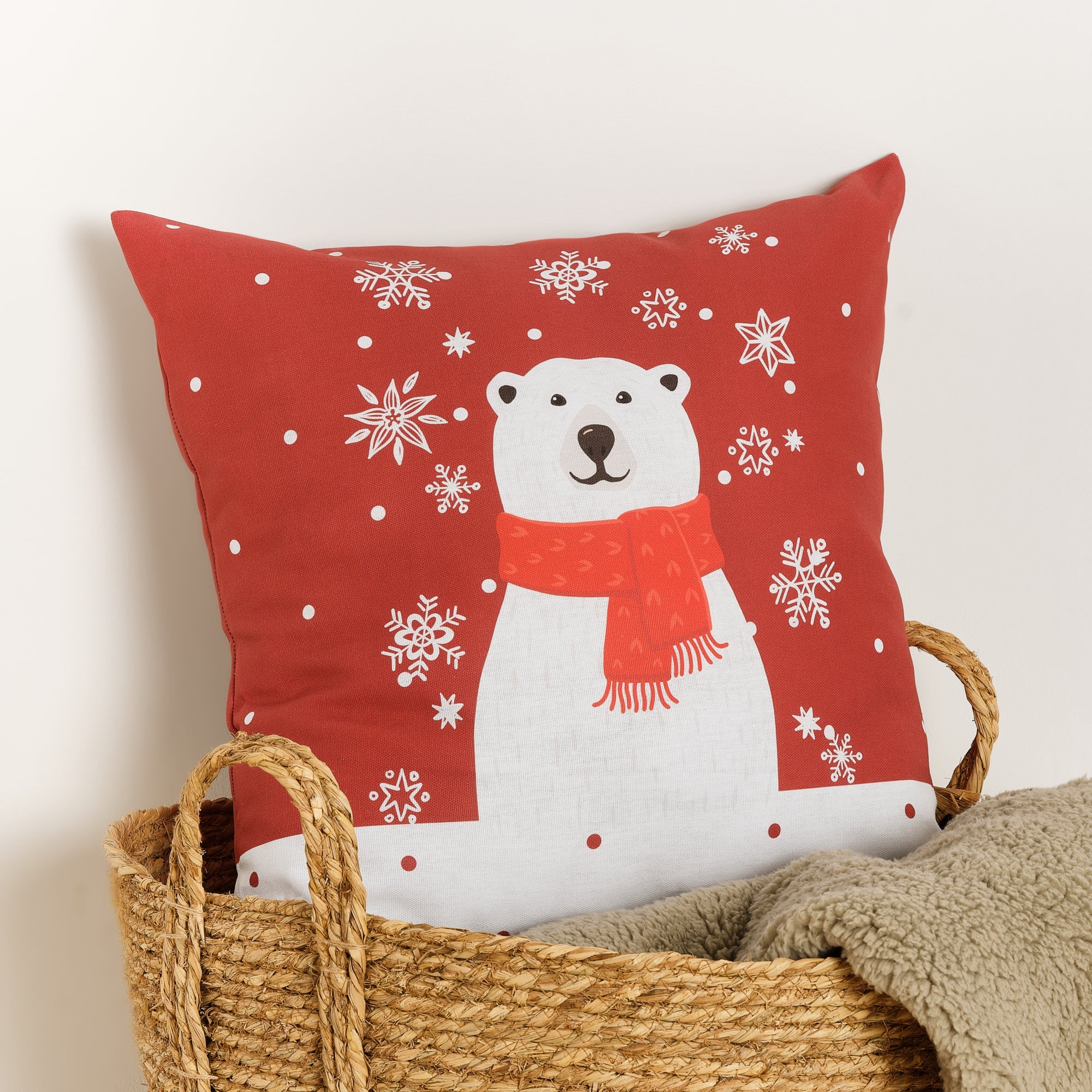 100% cotton cushion cover Lapland 65 50x50 cm
