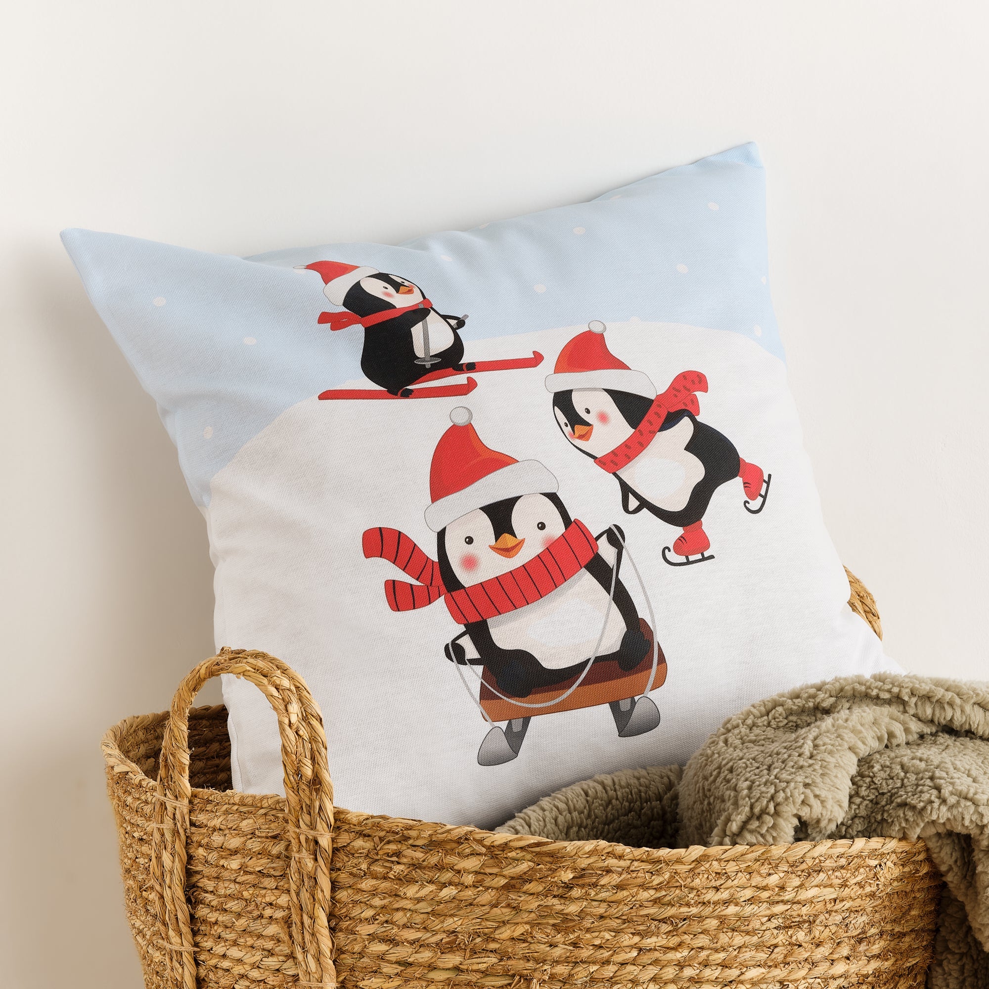 100% cotton cushion cover Lapland 67 50x50 cm