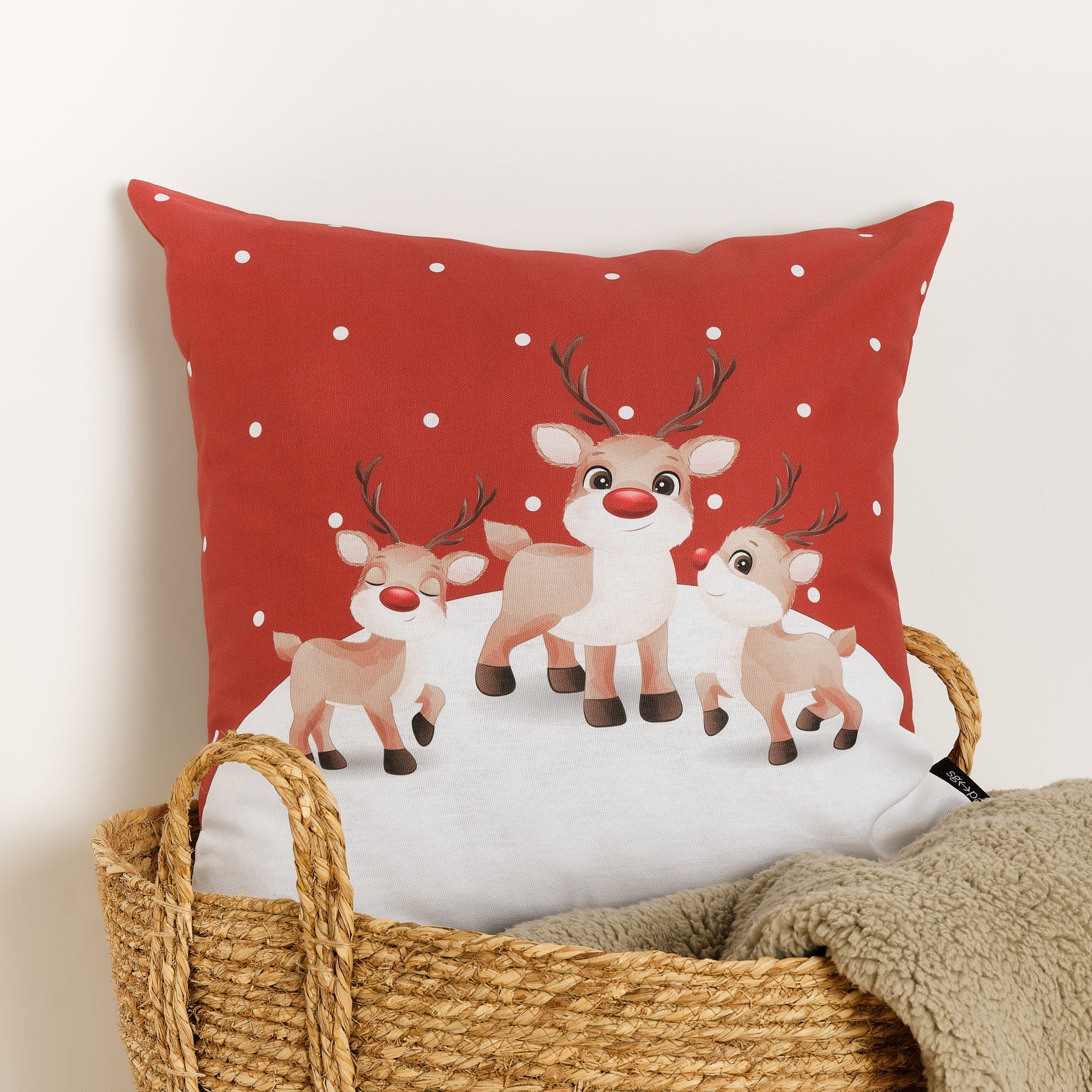 100% cotton cushion cover Lapland 68 50x50 cm