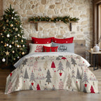 Housse de couette à clics 100% coton Laponia 6