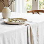 Nappe antitache blanche unie 103