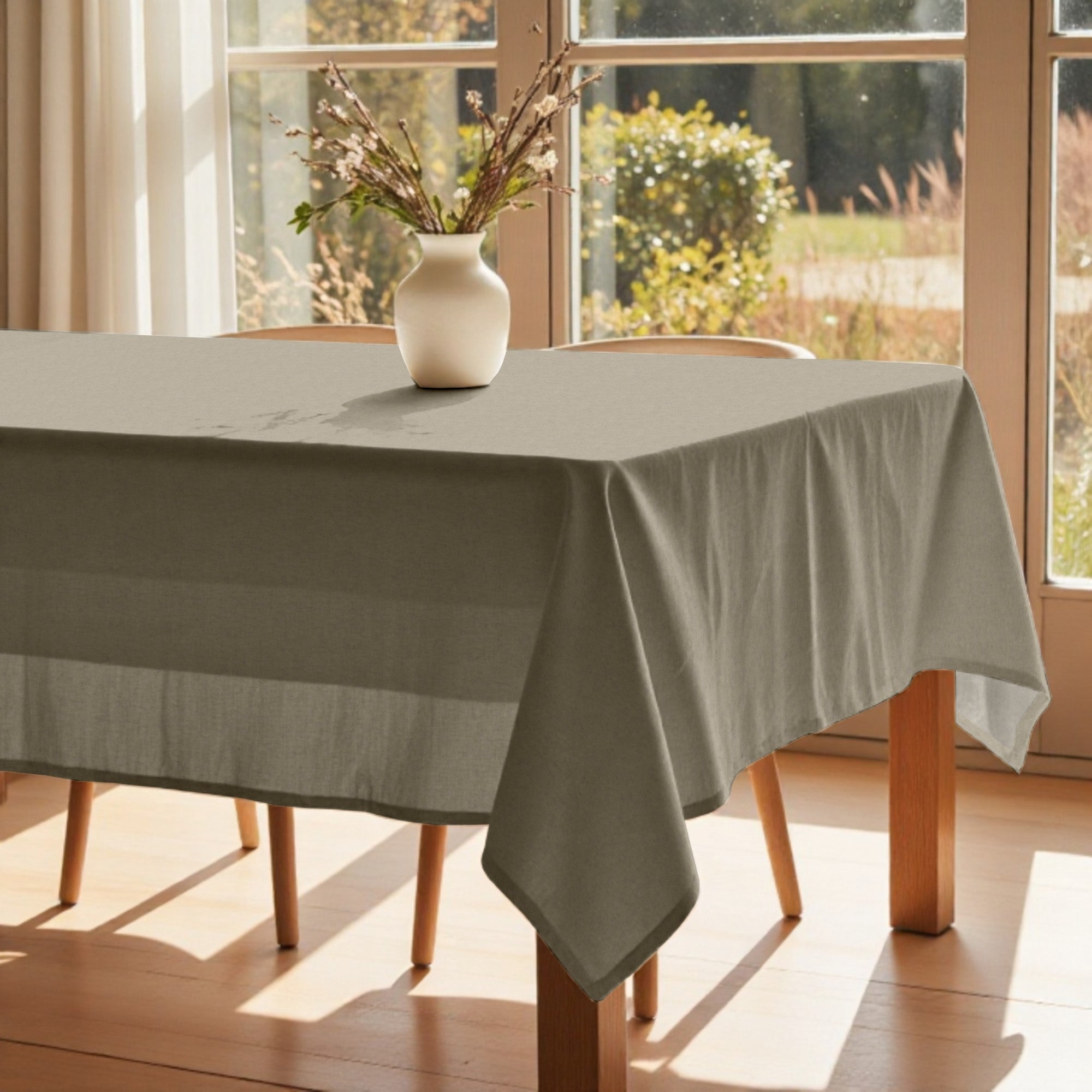 Nappe antitache unie naturelle 157