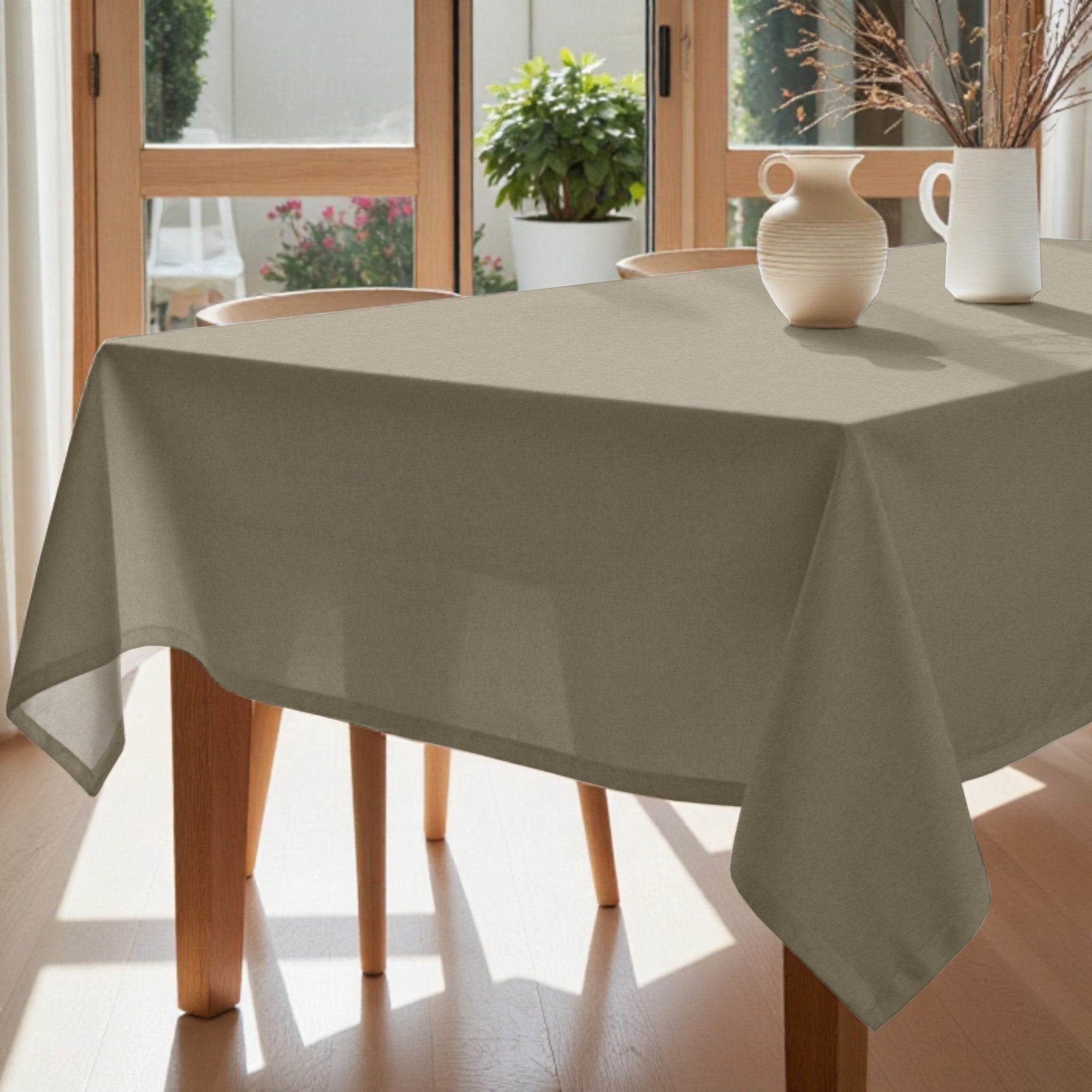 Nappe antitache unie naturelle 157