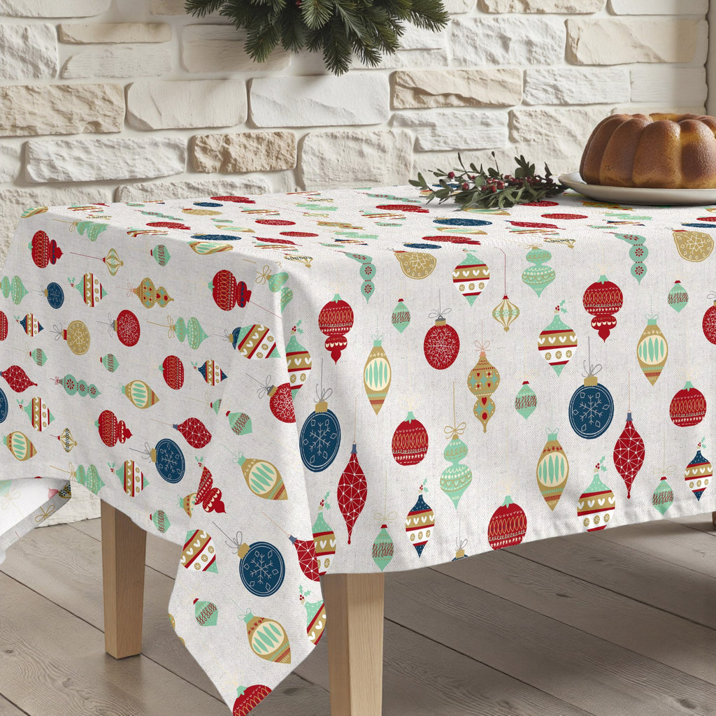 Merry Christmas 13 stain-resistant tablecloth
