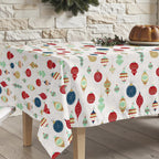 Merry Christmas 13 stain-resistant tablecloth