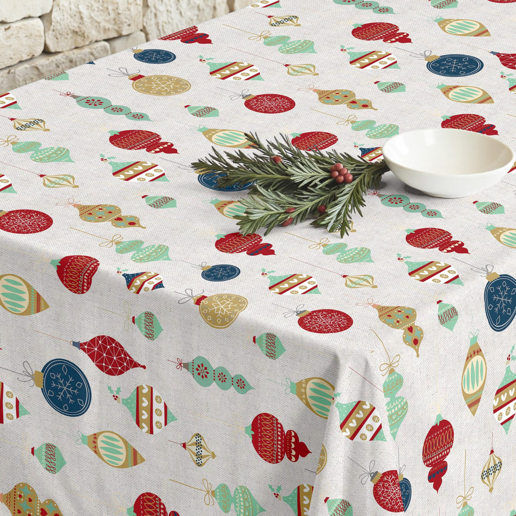 Merry Christmas 13 stain-resistant tablecloth