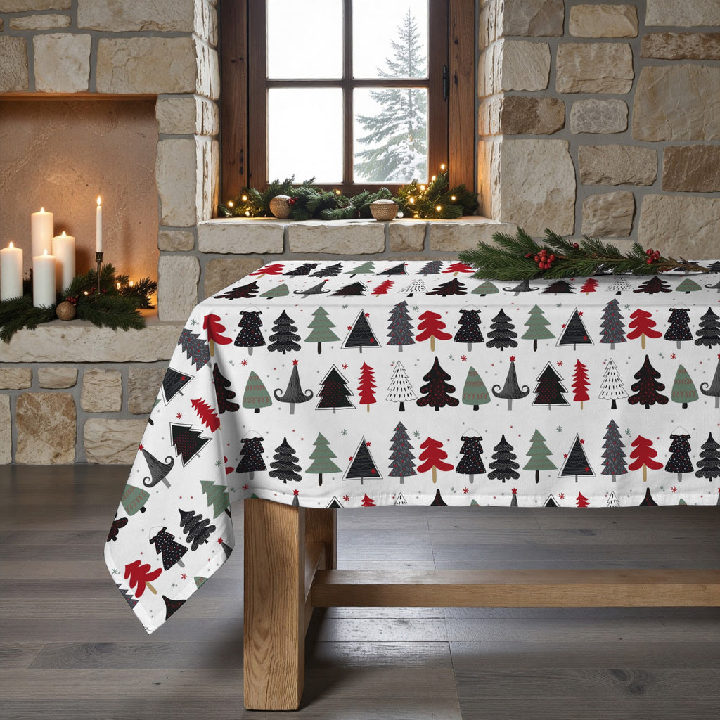 Merry Christmas 14 stain-resistant tablecloth