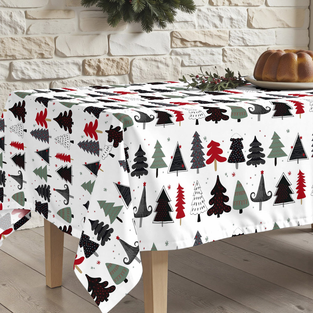 Merry Christmas 14 stain-resistant tablecloth