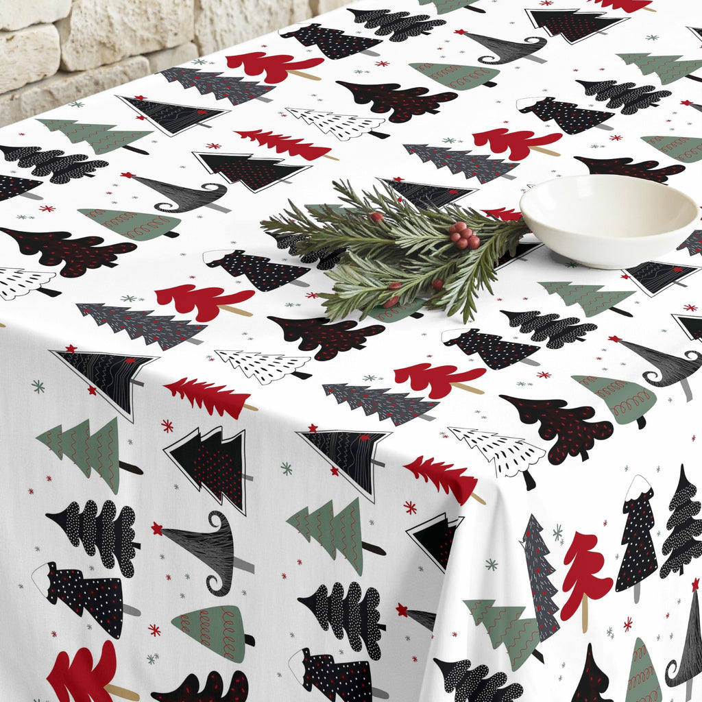 Merry Christmas 14 stain-resistant tablecloth