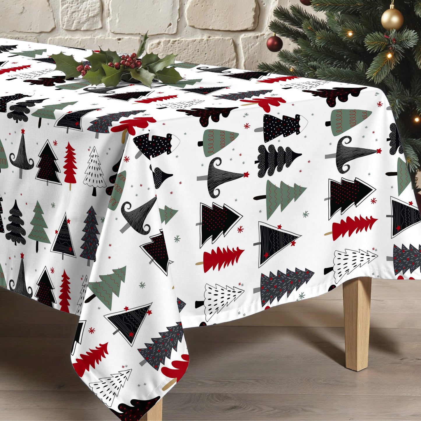Mantel antimanchas Merry Christmas 14