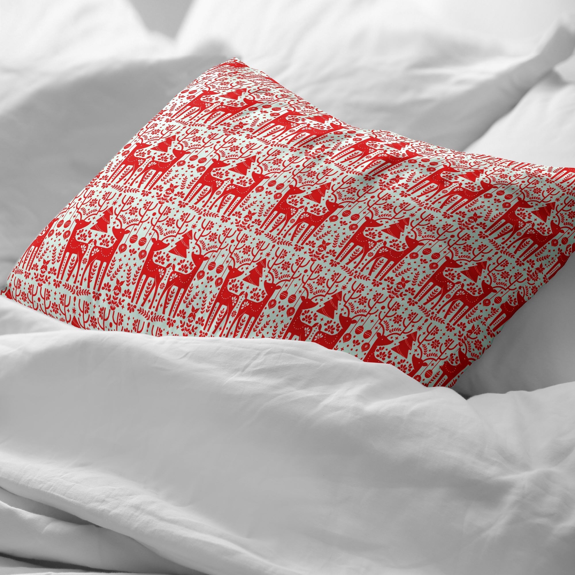 Funda de almohada Merry Christmas 21