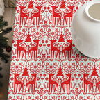 Merry Christmas 21 stain-resistant tablecloth