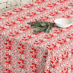 Merry Christmas 21 stain-resistant tablecloth