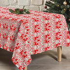 Merry Christmas 21 stain-resistant tablecloth