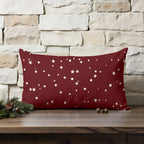 Funda de cojín 100% algodón Merry Christmas 23 Negativo 30x50 cm