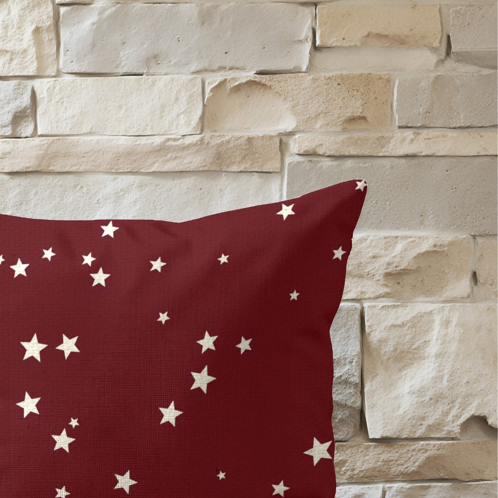 Funda de cojín 100% algodón Merry Christmas 23 Negativo 30x50 cm