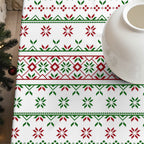 Merry Christmas stain-resistant tablecloth 3