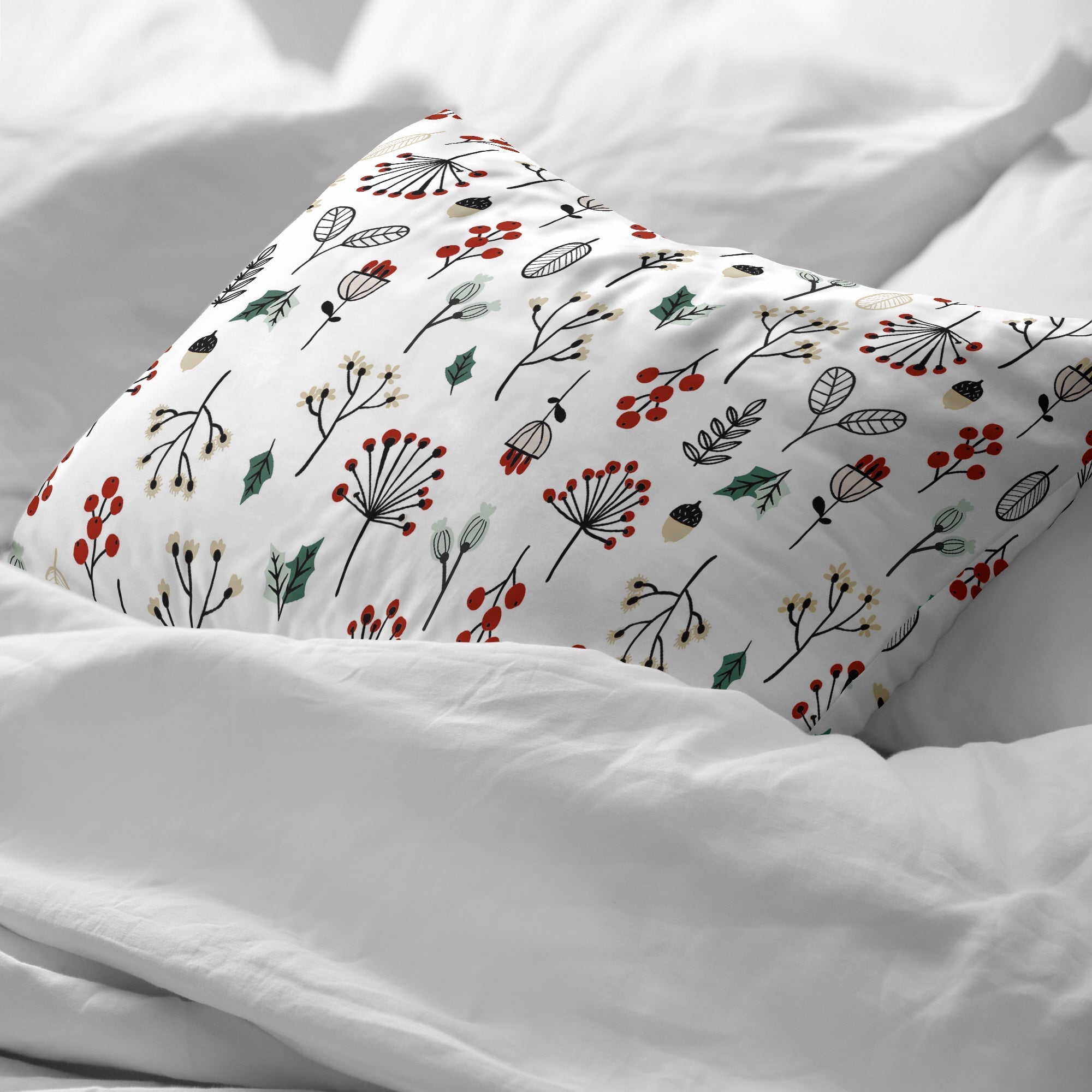 Funda de almohada Merry Christmas 44