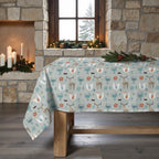 Merry Christmas stain-resistant tablecloth 56