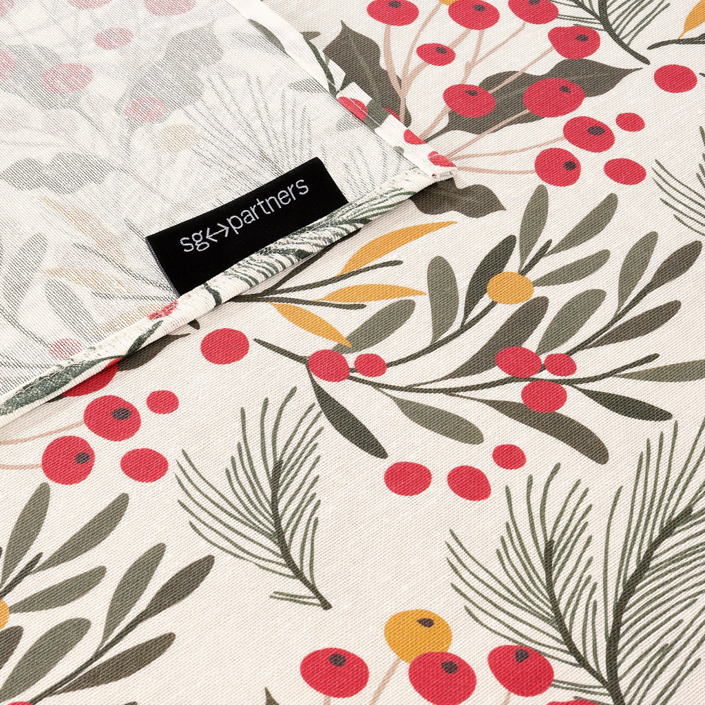 Merry Christmas stain-resistant tablecloth 58